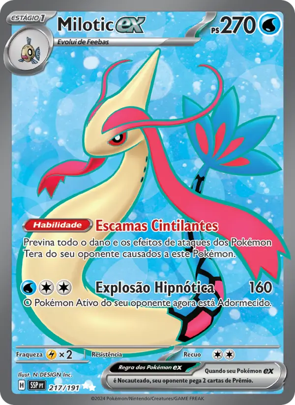 Milotic ex — Fagulhas Impetuosas 217