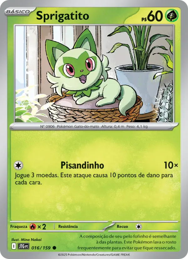 Sprigatito — Amigos de Jornada 016