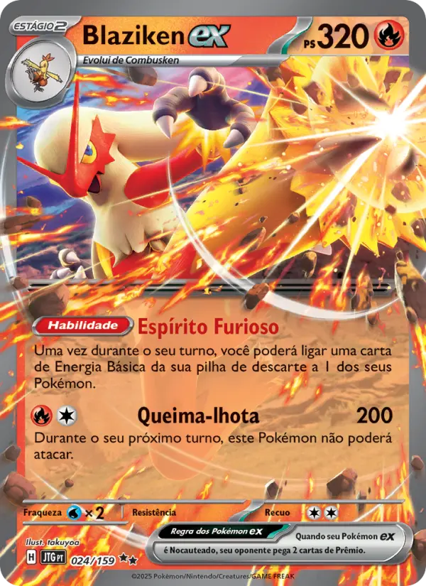 Blaziken ex — Amigos de Jornada 024