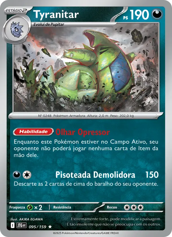 Tyranitar - Amigos de Jornada
