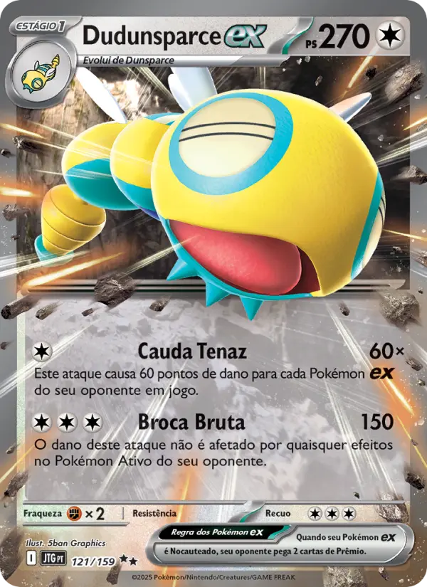 Dudunsparce ex — Amigos de Jornada 121