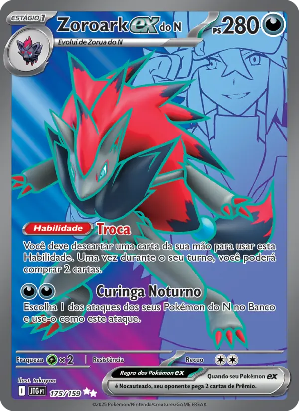 Zoroark ex do N — Amigos de Jornada 175
