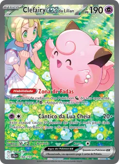 Clefairy ex da Lílian