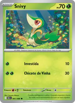 Snivy — Raio Preto 001