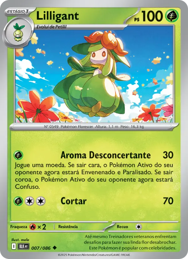 Lilligant — Raio Preto 007