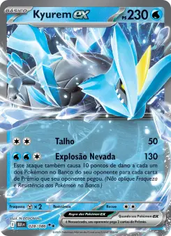 Kyurem ex — Raio Preto 028