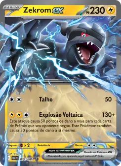 Zekrom ex — Raio Preto 034
