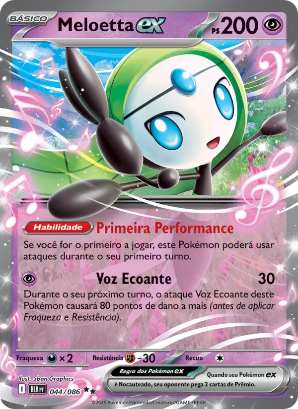 Meloetta ex — Raio Preto 044