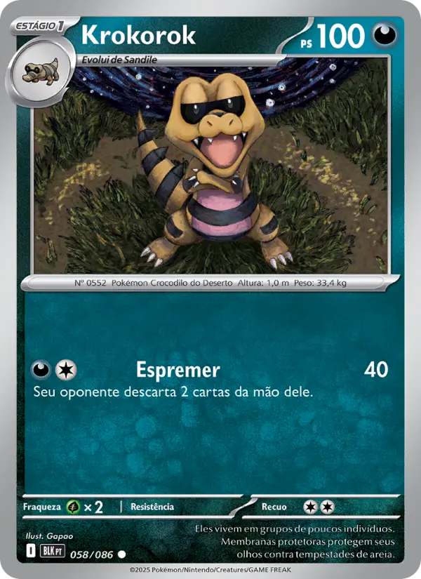 Krokorok — Raio Preto 058