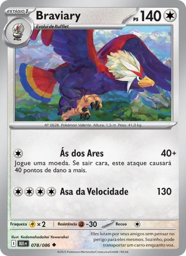 Braviary — Raio Preto 078