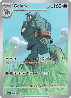Golurk — Raio Preto 123