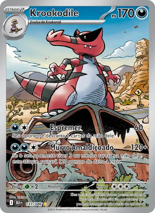 Krookodile — Raio Preto 137