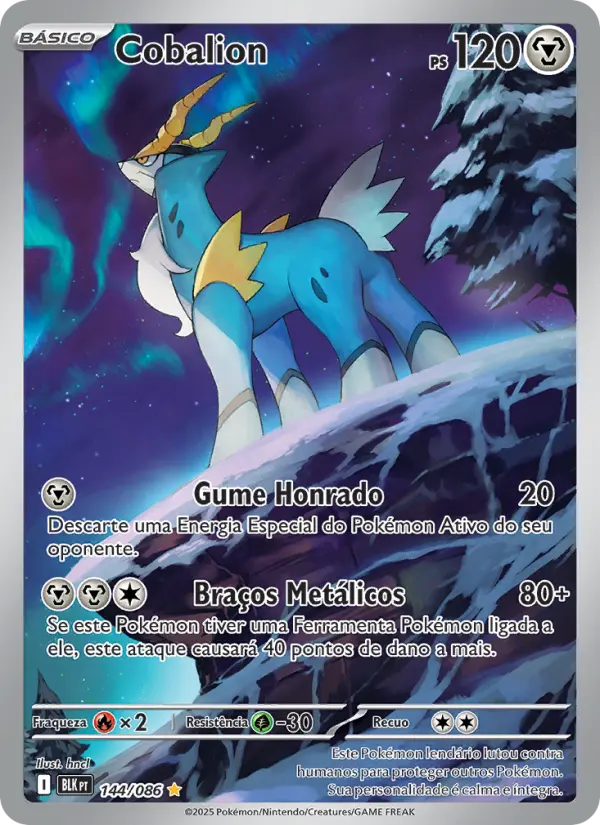 Cobalion — Raio Preto 144
