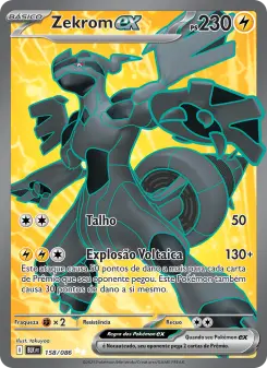 Zekrom ex — Raio Preto 158