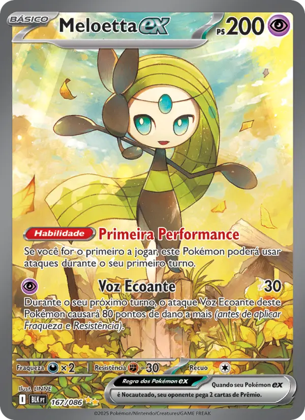 Meloetta ex — Raio Preto 167