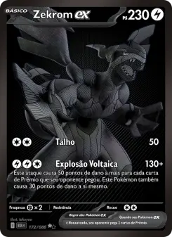 Zekrom ex — Raio Preto 172