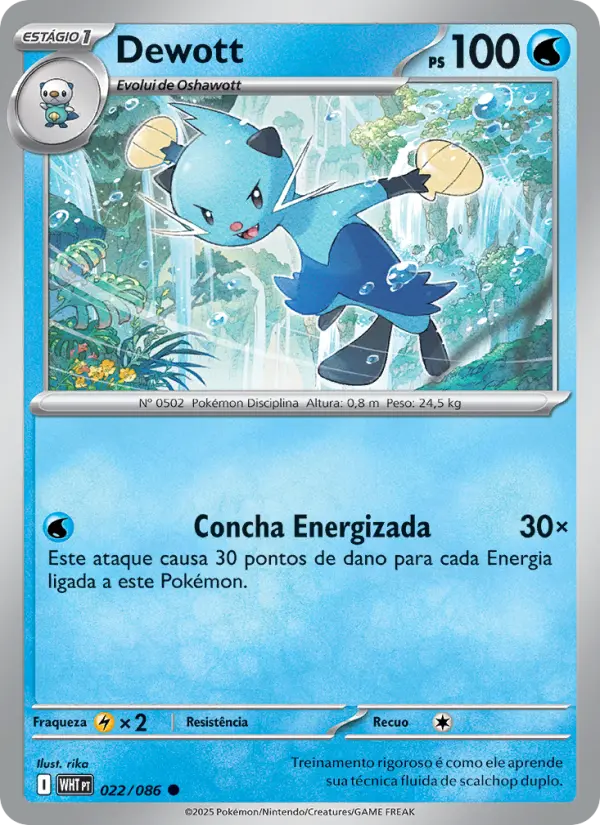Dewott — Fogo Branco 022