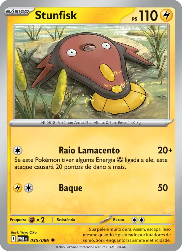 Stunfisk — Fogo Branco 035