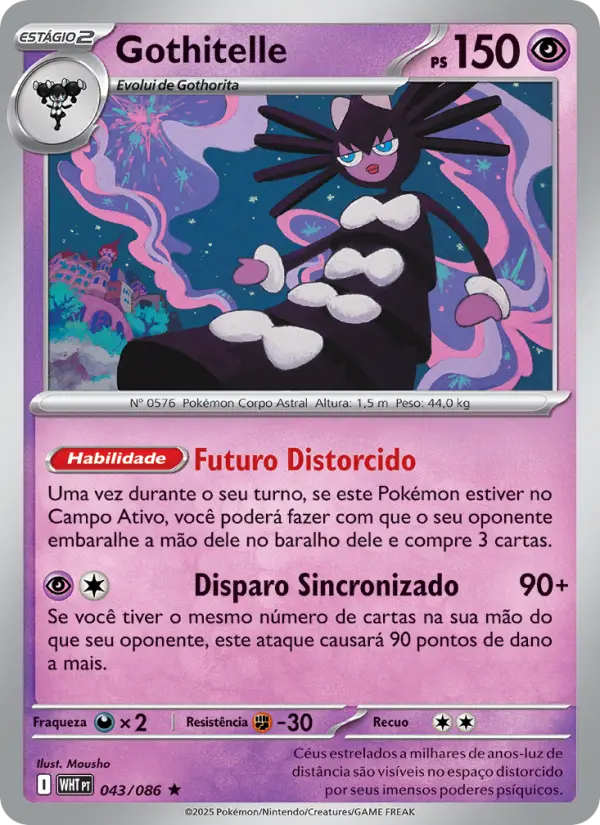 Gothitelle — Fogo Branco 043