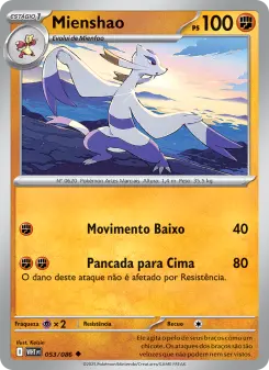Mienshao — Fogo Branco 053