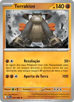 Terrakion — Fogo Branco 054
