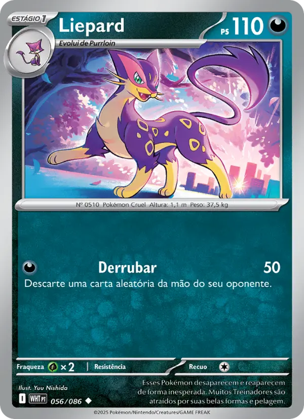 Liepard — Fogo Branco 056