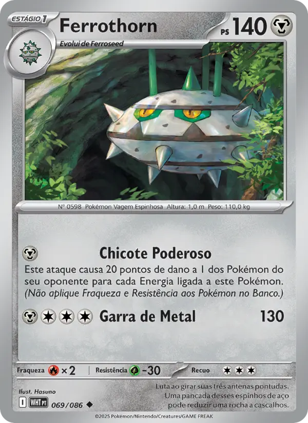Ferrothorn — Fogo Branco 069