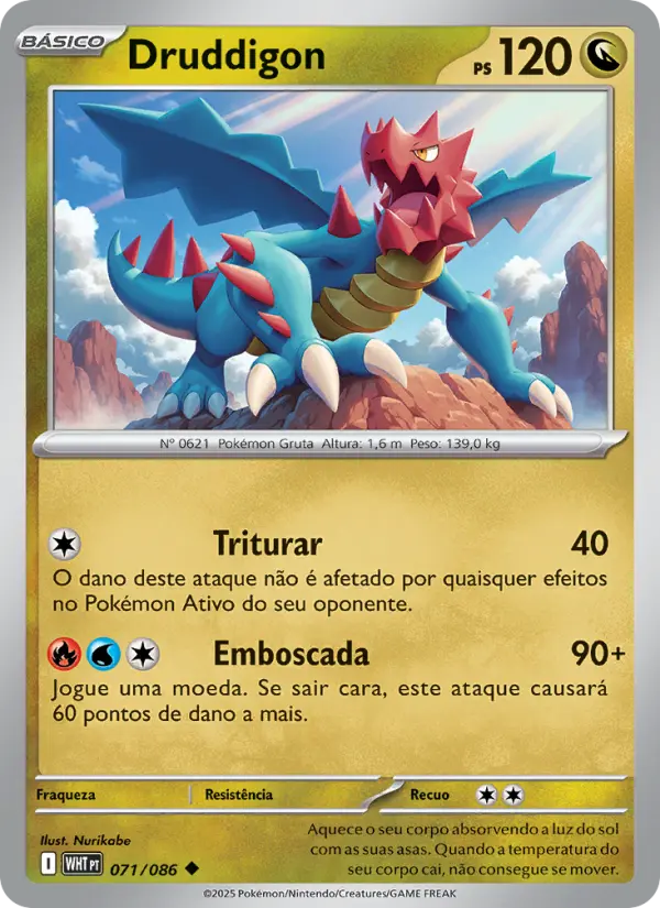 Druddigon — Fogo Branco 071