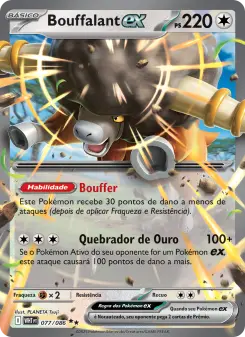 Bouffalant ex — Fogo Branco 077