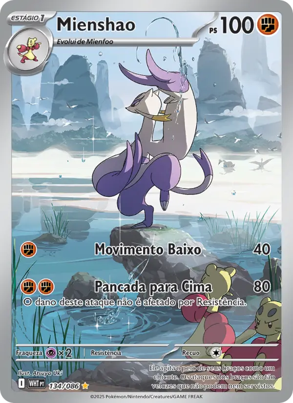 Mienshao — Fogo Branco 134