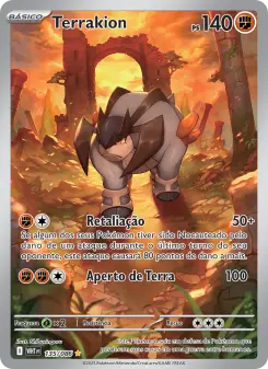Terrakion — Fogo Branco 135