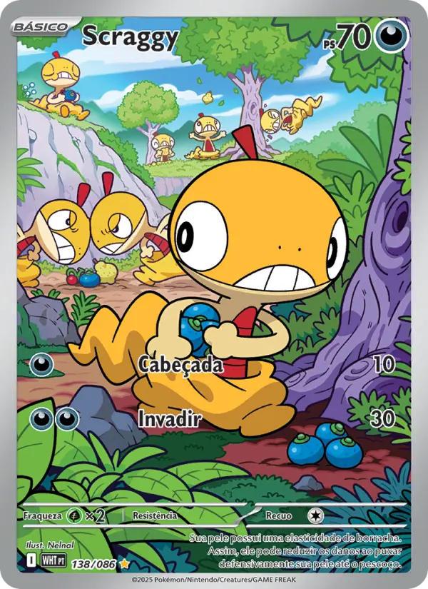 Scraggy — Fogo Branco 138