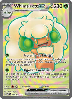 Whimsicott ex — Fogo Branco 157