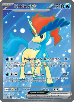 Keldeo ex — Fogo Branco 159