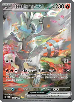 Reshiram ex — Fogo Branco 166