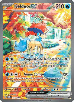 Keldeo ex — Fogo Branco 167