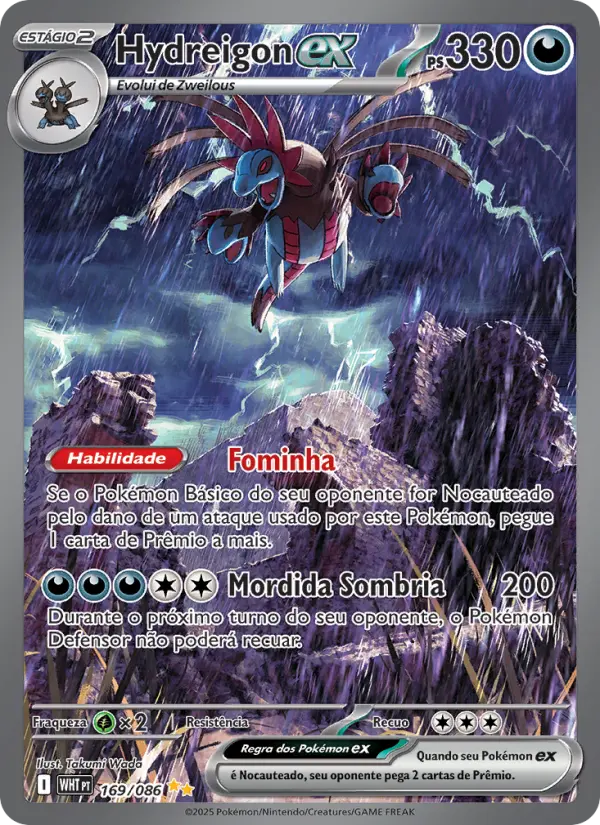 Hydreigon ex — Fogo Branco 169