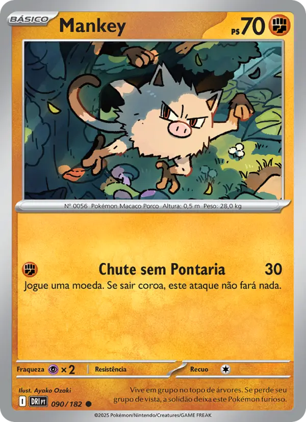 Mankey — Rivais Predestinados 090