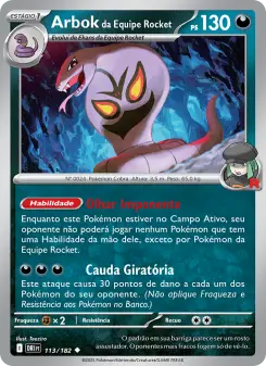 Arbok da Equipe Rocket