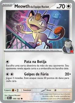Meowth da Equipe Rocket