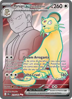Persian ex da Equipe Rocket