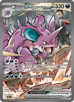 Nidoking ex da Equipe Rocket