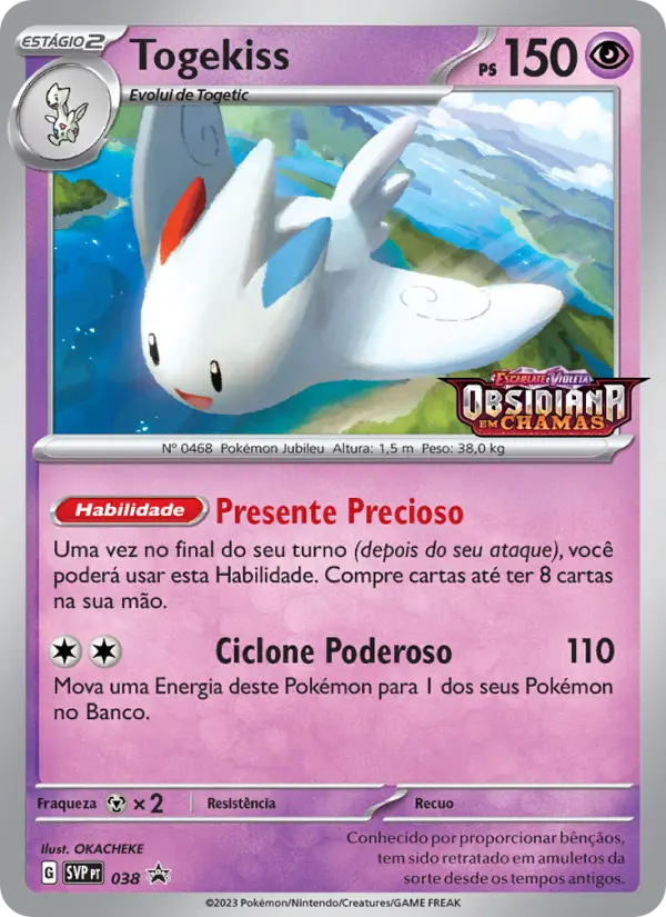 Togekiss — SVP Black Star Promos 038