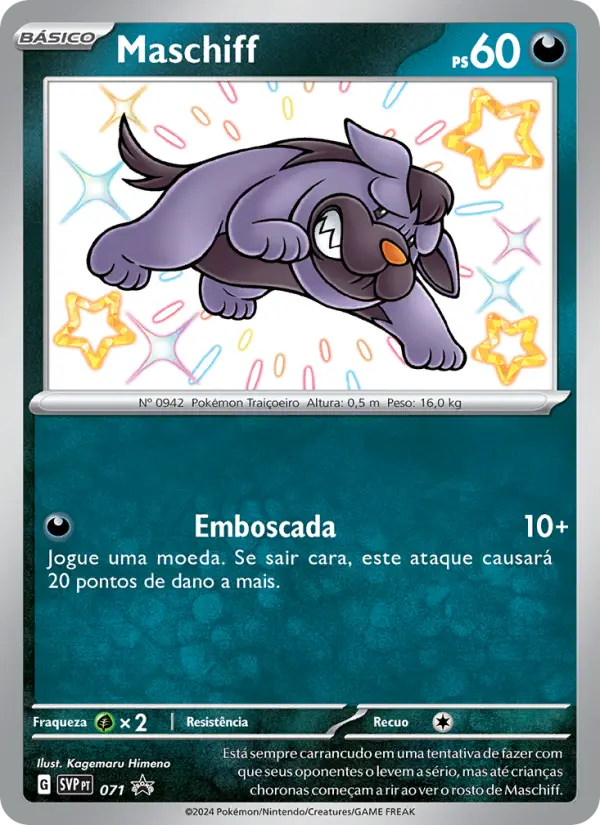 Maschiff — SVP Black Star Promos 071