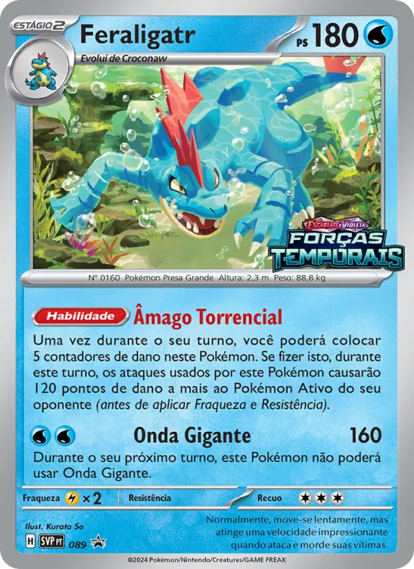 Feraligatr — SVP Black Star Promos 089