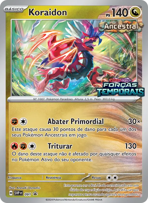 Koraidon — SVP Black Star Promos 091