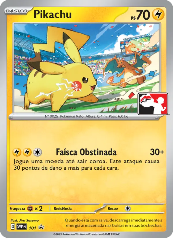 Pikachu — SVP Black Star Promos 101