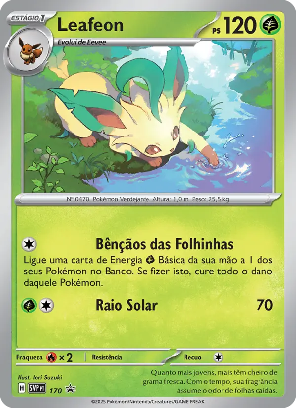 Leafeon — SVP Black Star Promos 170