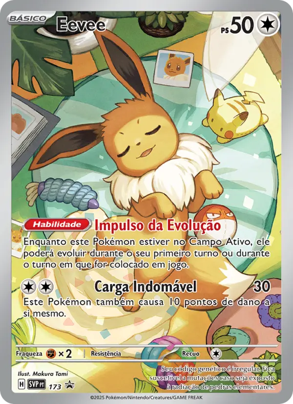 Eevee — SVP Black Star Promos 173
