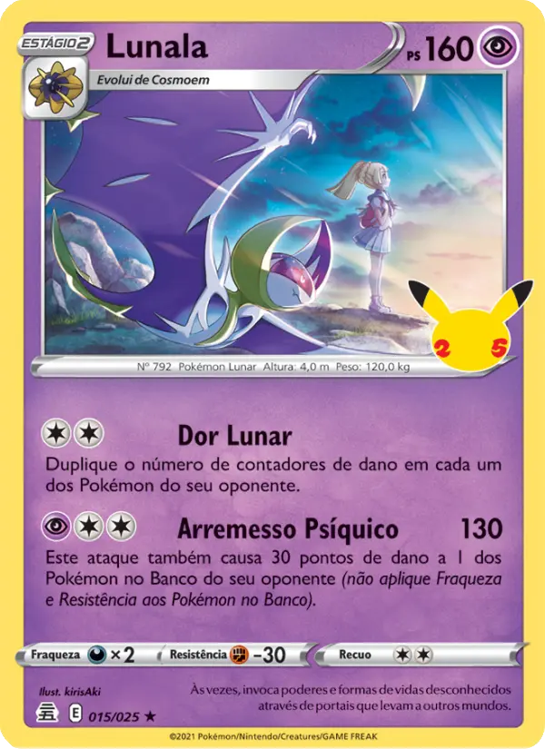 Lunala — Celebrações 15